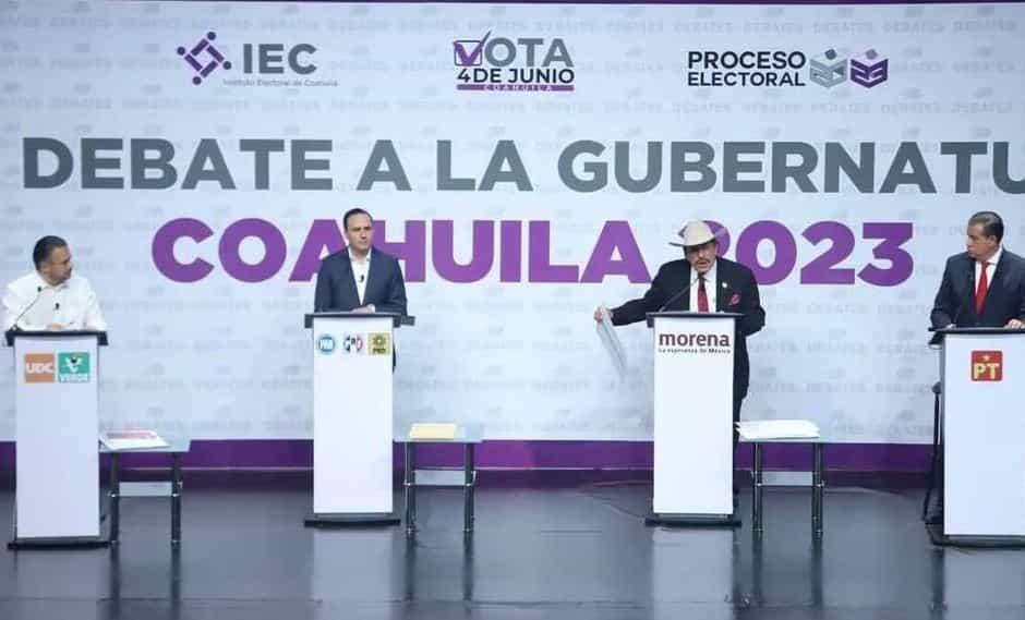 Agitado primer debate en Coahuila por acusaciones y ataques