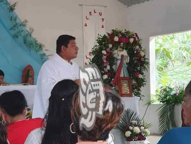 Celebran al Señor de la Misericordia en Moloacán