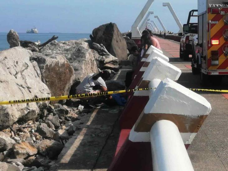 Paseo en Las Escolleras termina en tragedia; muere ahogado ante su familia