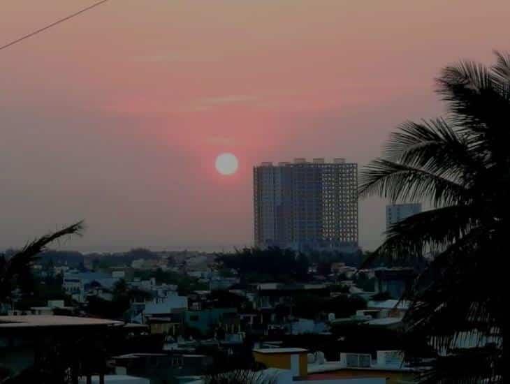 Un domingo agradable tras fugaz e inofensivo frente frío en el sur de Veracruz