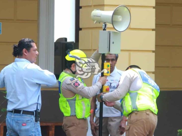 Orizaba y municipios de la zona centro se suman a Simulacro Nacional (+Video)