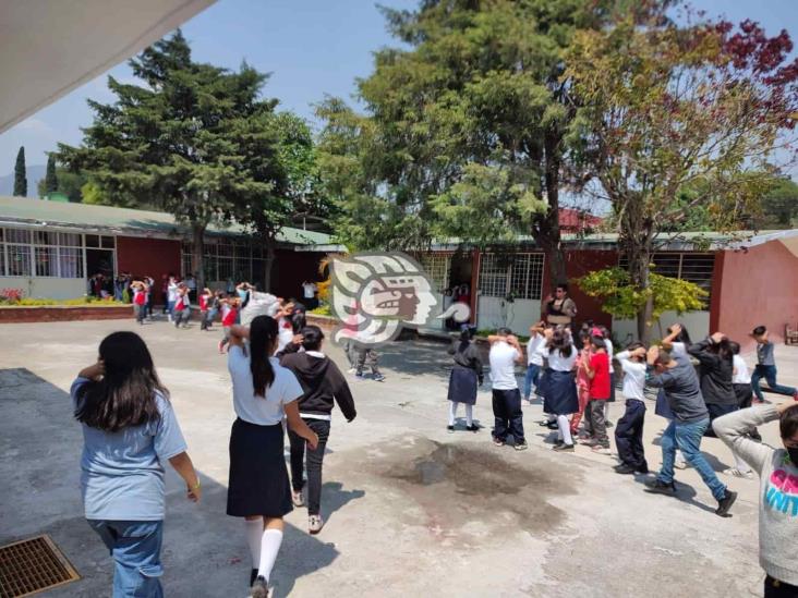 Orizaba y municipios de la zona centro se suman a Simulacro Nacional (+Video)