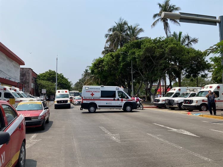 Así fue la evacuación en la Cruz Roja Veracruz durante el Simulacro Nacional 2023