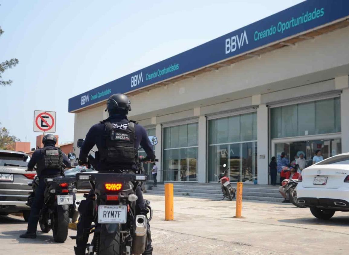 Asaltan a cuentahabiente en BBVA Costa de Oro (+video)