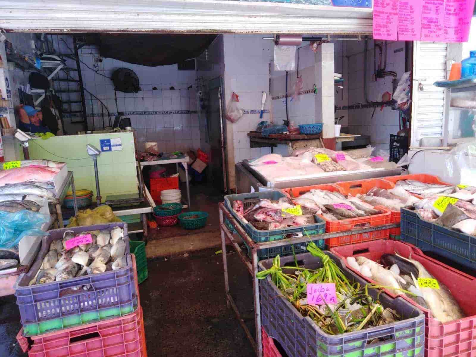 Veracruzanos se abastecen de pescados y mariscos de Tabasco y Campeche