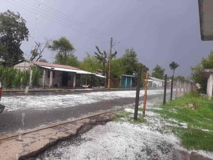 Tromba y granizada deja afectaciones en seis municipios de la región de Córdoba