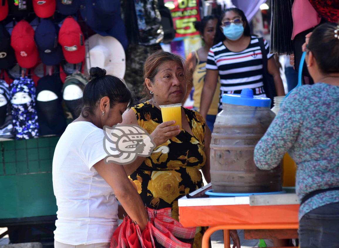 ¿Un caldito de res? sensación de calor llega a 44 grados en Coatzacoalcos