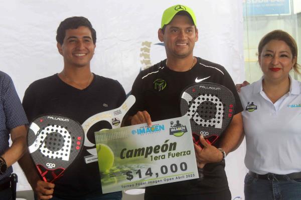 Se llevó a cabo con gran éxito el torneo de pádel ´Imagen Open´