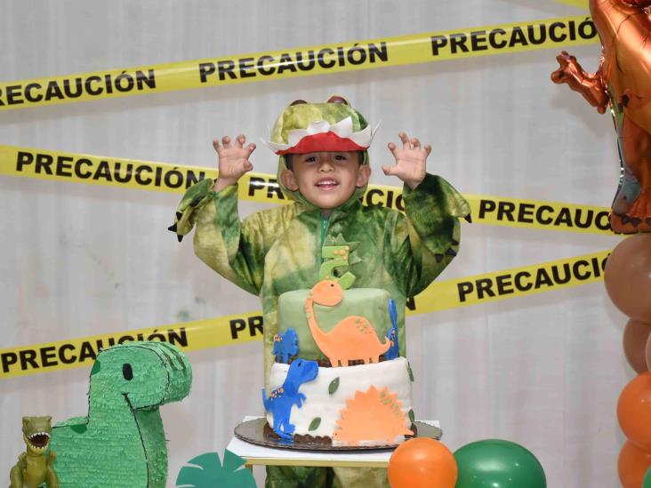 Lucio Alejandro del Pilar Hernández es festejado por sus 5 años de vida