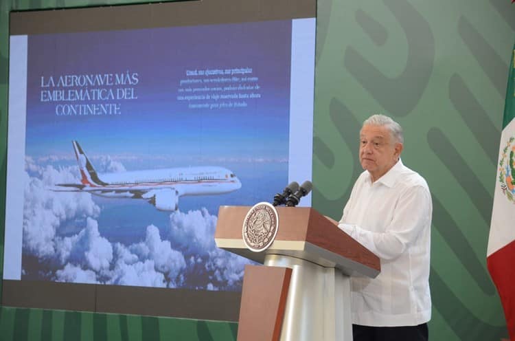 Venta del avión beneficiará a Veracruz con hospital (+Video)