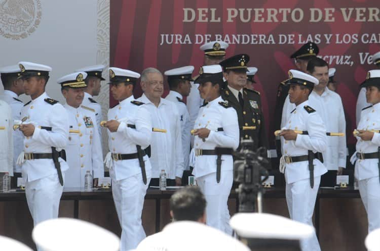 Encabeza AMLO el 109 aniversario de la Defensa Heroica del Puerto de Veracruz