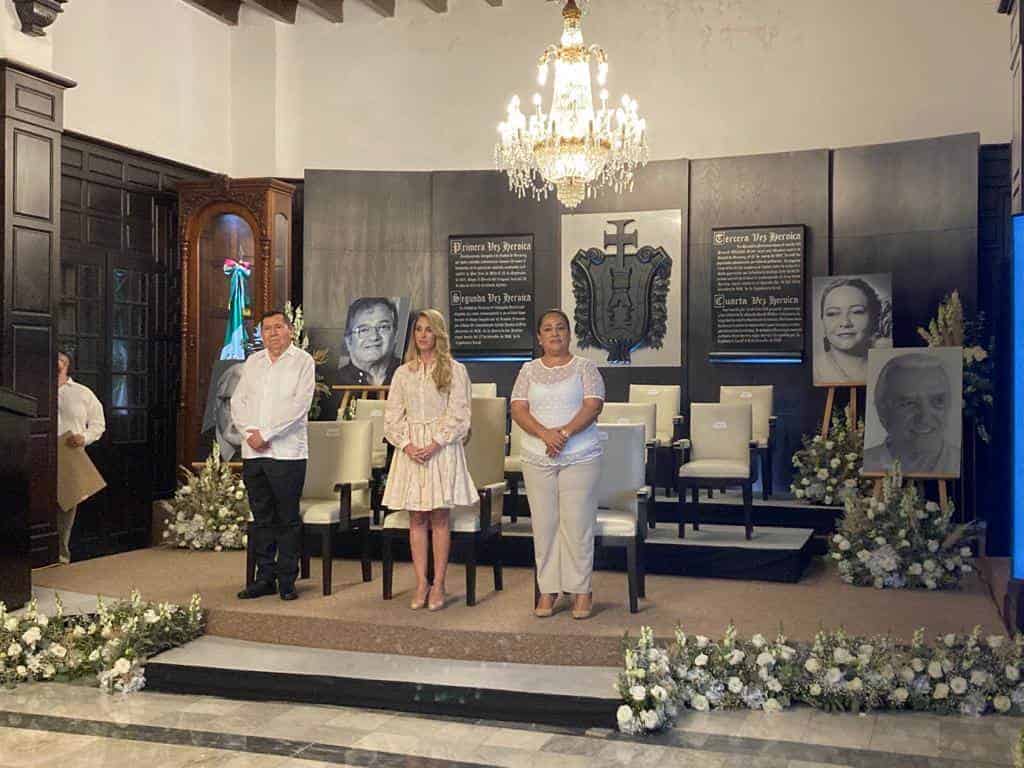 Reconocen a veracruzanos distinguidos en sesión solemne de Cabildo