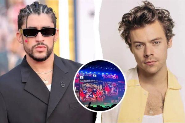 Bad bunny se disculpa con Harry Styles por presentación en Coachella