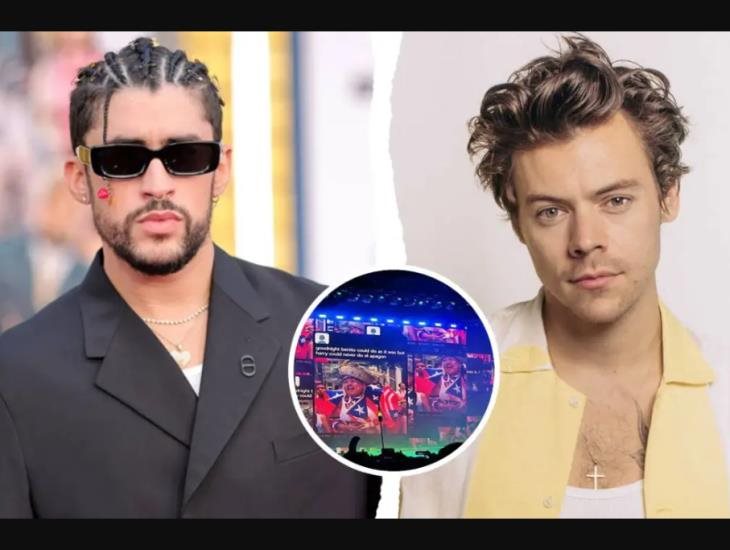 Bad bunny se disculpa con Harry Styles por presentación en Coachella