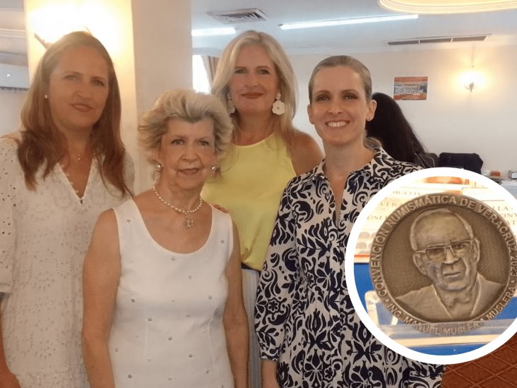 Presentan medalla conmemorativa para honrar la memoria del Ing, Manuel Muslera Muslera