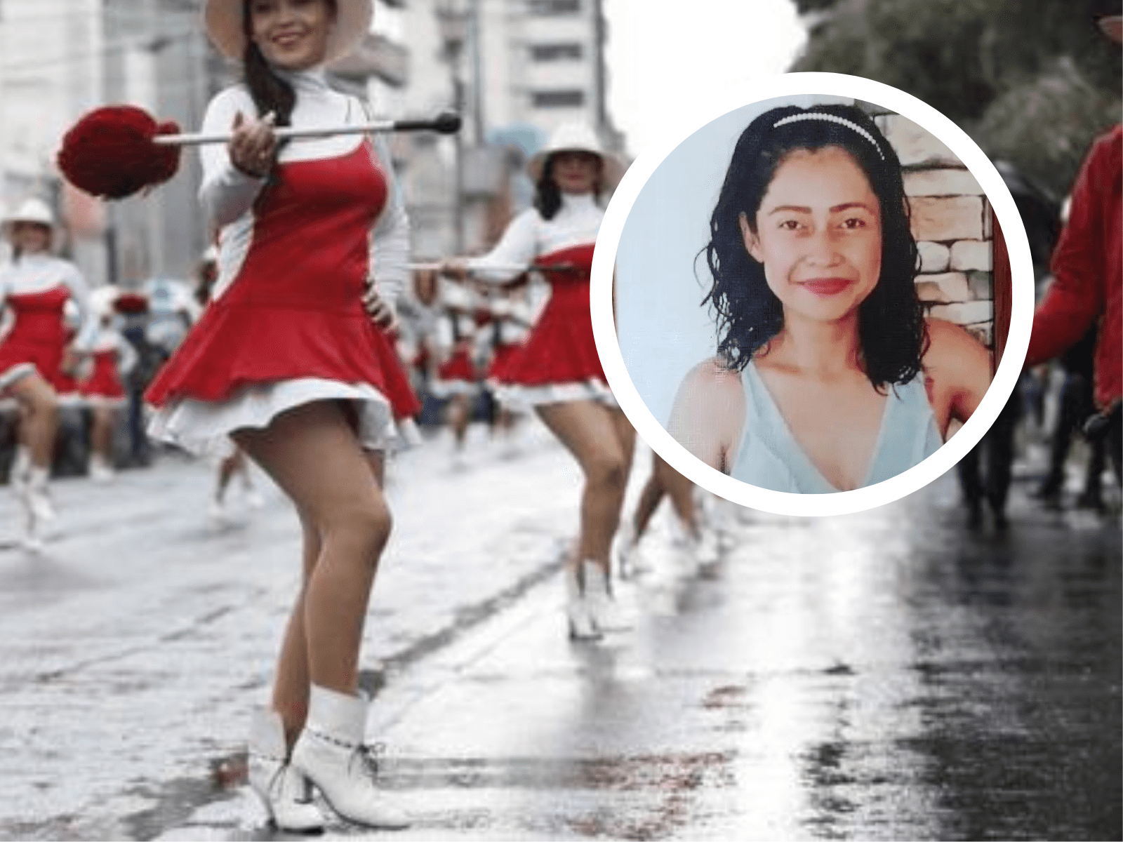 María Luisa se preparaba para ser bastonera en el Carnaval de Veracruz