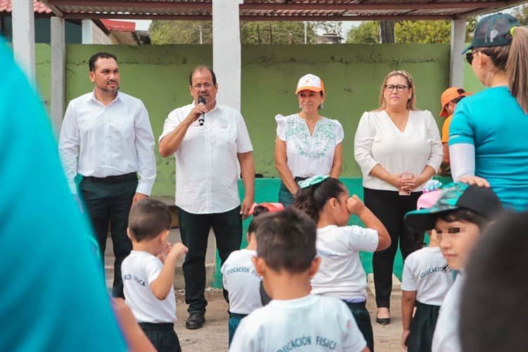 Escuelas en Cardel realizan las mini olimpiadas de atletismo