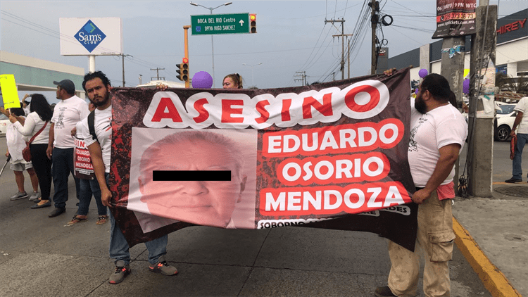 Bloquean Ejército Mexicano para exigir justicia por María Luisa; perdió la vida al ser atropellada(+Video)