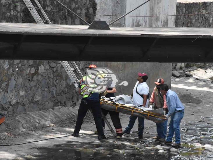 Localizan cadáver de hombre en río Orizaba; habría caído de puente