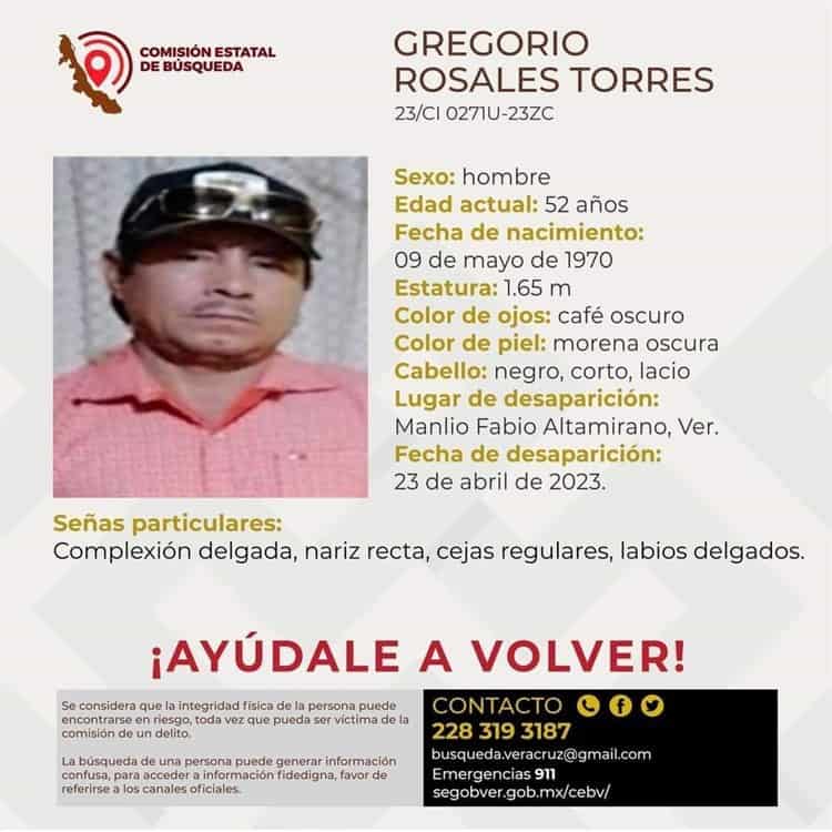 Desaparece el hermano del diputado por Medellín de Bravo, Magdaleno Rosales Torres