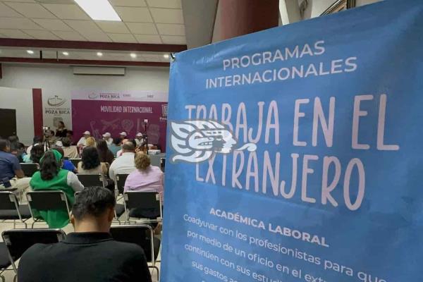 Ofrecen en Poza Rica becas para estancias en el extranjero