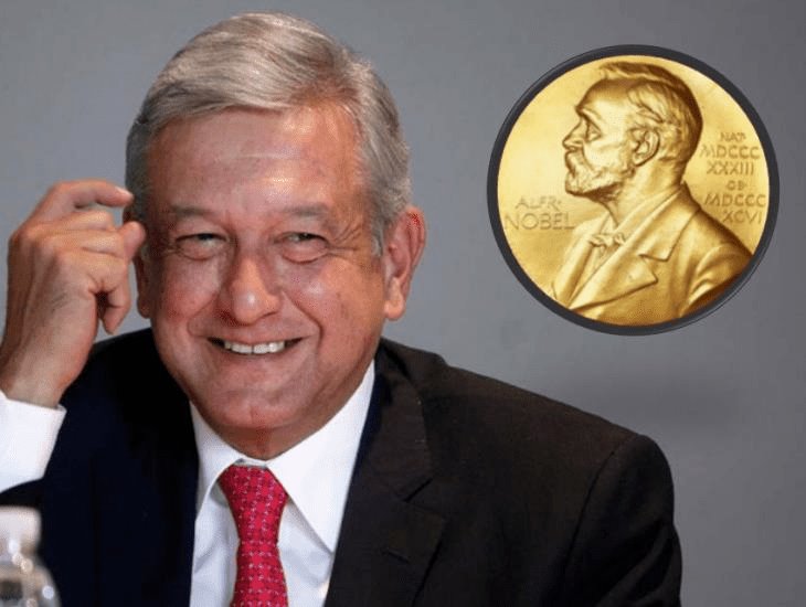 Proponen a AMLO para Premio Nobel de la Paz