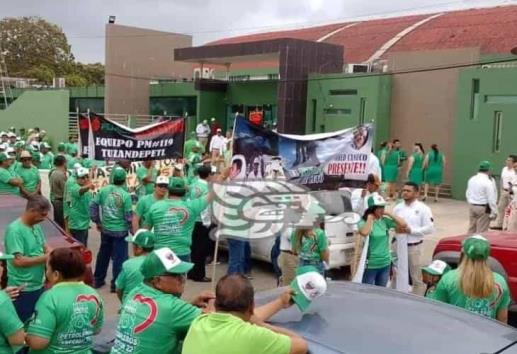 Se alistan petroleros de Agua Dulce para recibir a dirigente del STPRM