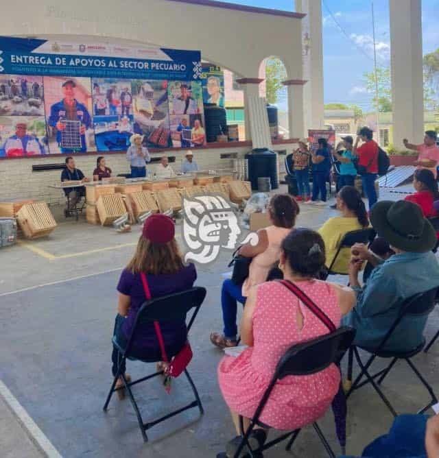 Realizan “Tianguis Ganadero” en Chinameca 