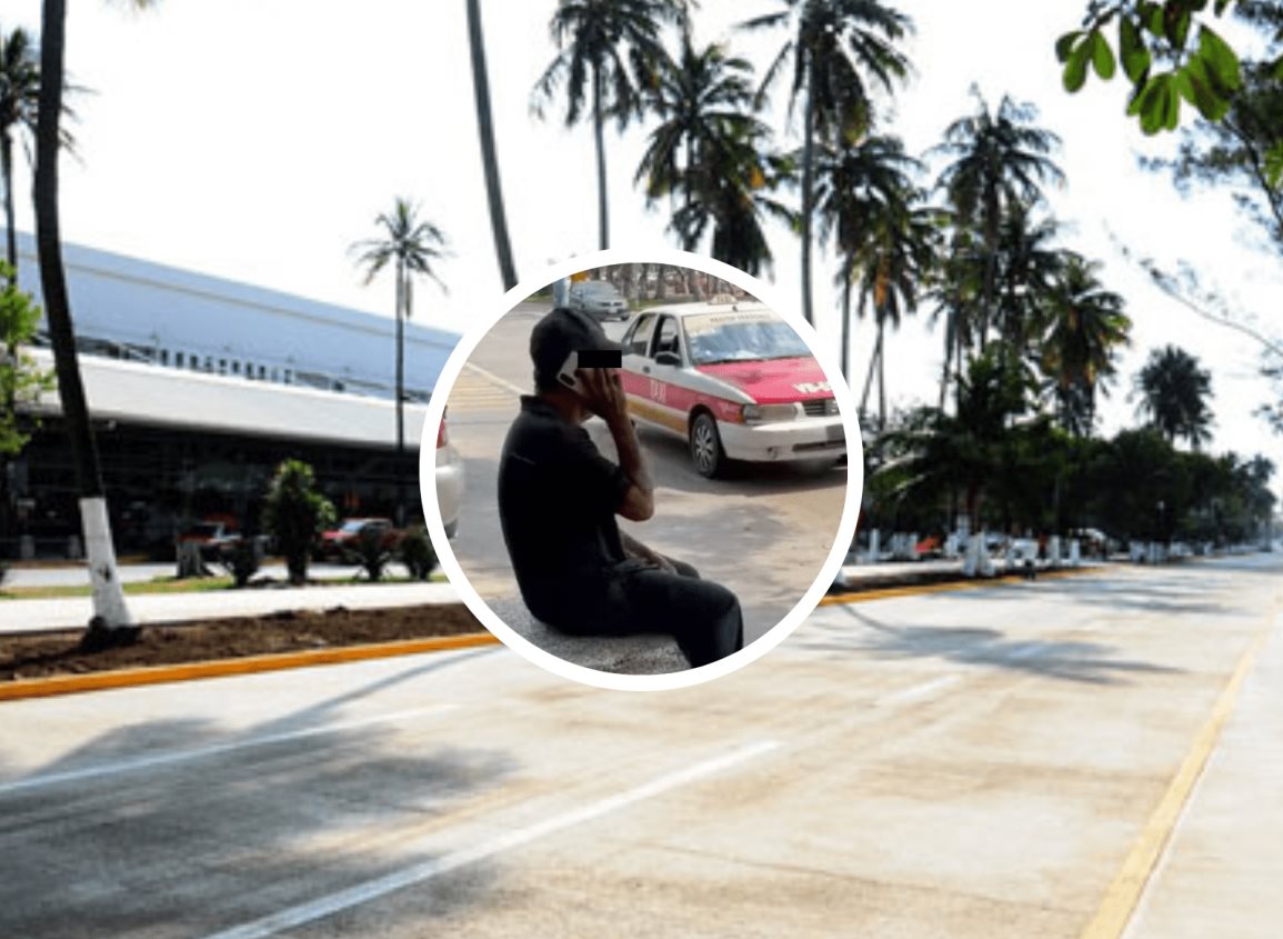 Graban a acosador en transporte público de Veracruz; simula estar hablando por teléfono (+Video)