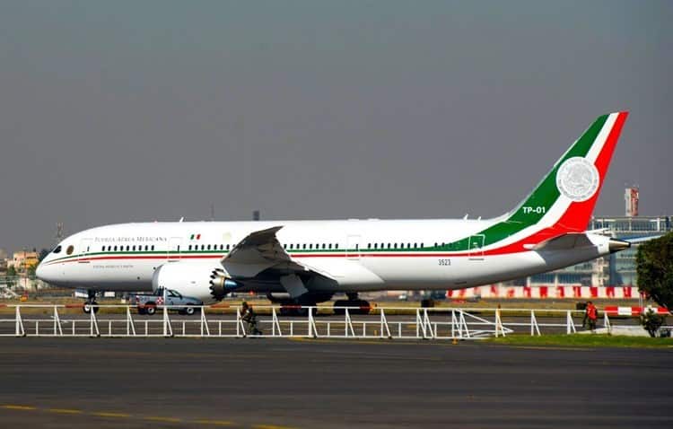 ¡Se fue de México! Avión presidencial vuela a Tayikistán