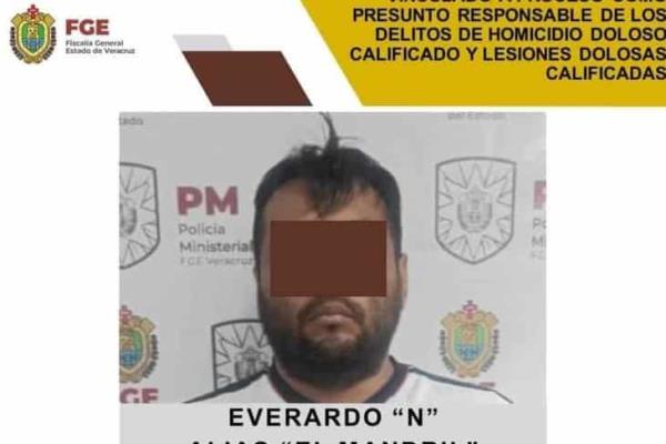 En Agua Dulce, dictan prisión preventiva a presunto homicida