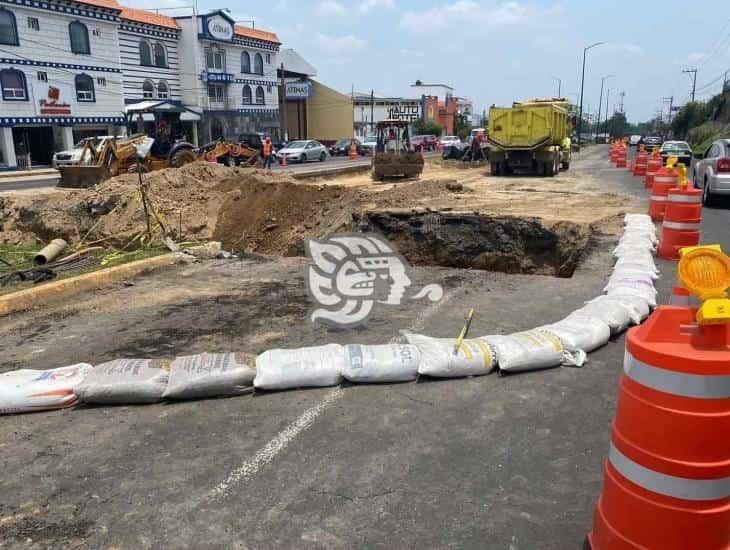 Construcción del puente de Las Trancas genera caos; conductores no siguen recomendaciones