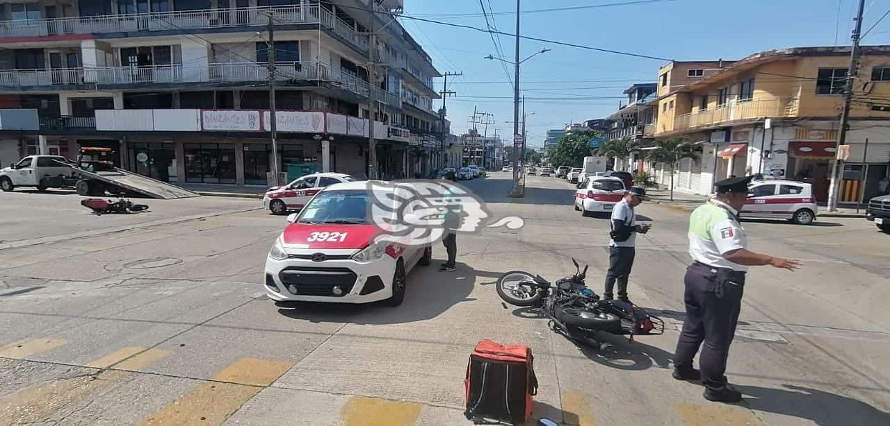 Colisión en el centro provocó un segundo percance (+Video)