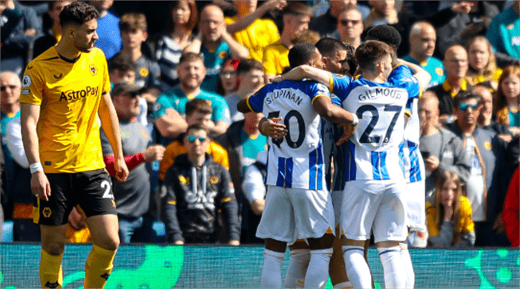 Masacran a Wolverhampton cortesía del Brighton