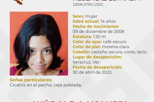 Reportan desaparición de menor de edad en el puerto de Veracruz