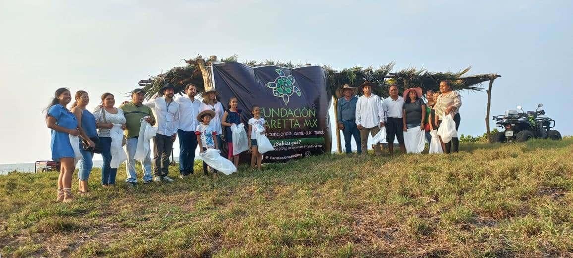 Pone en marcha campamento tortuguero en el sur de Veracruz 