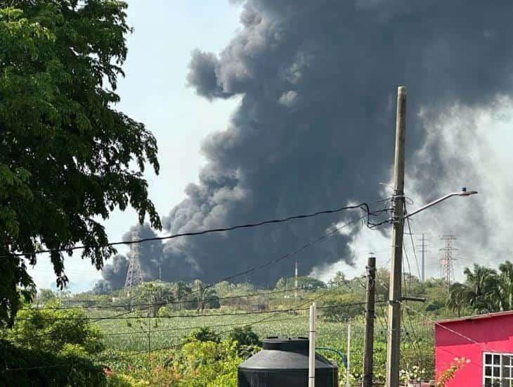 Alerta en el sur de Veracruz por humareda en Refinería Lázaro Cárdenas