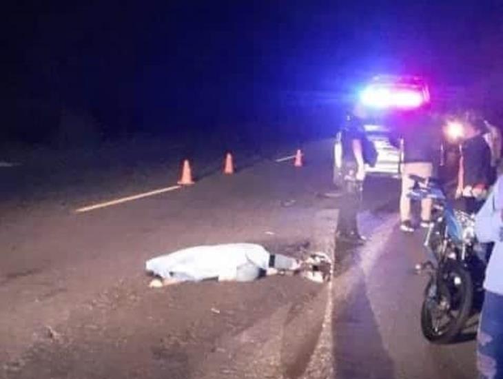 Fallece joven mujer; iba de copiloto en motocicleta en la Córdoba-Veracruz