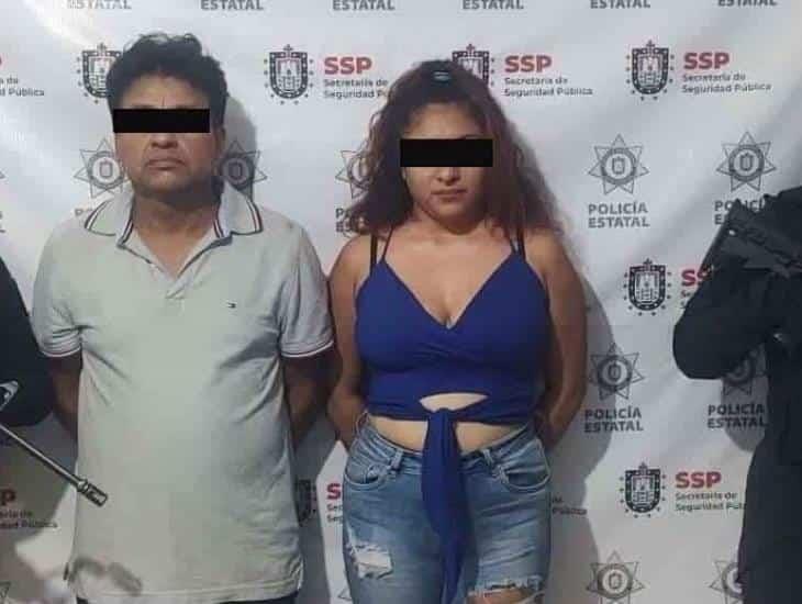 Arrestan a pareja por posesión de droga en municipio de Veracruz