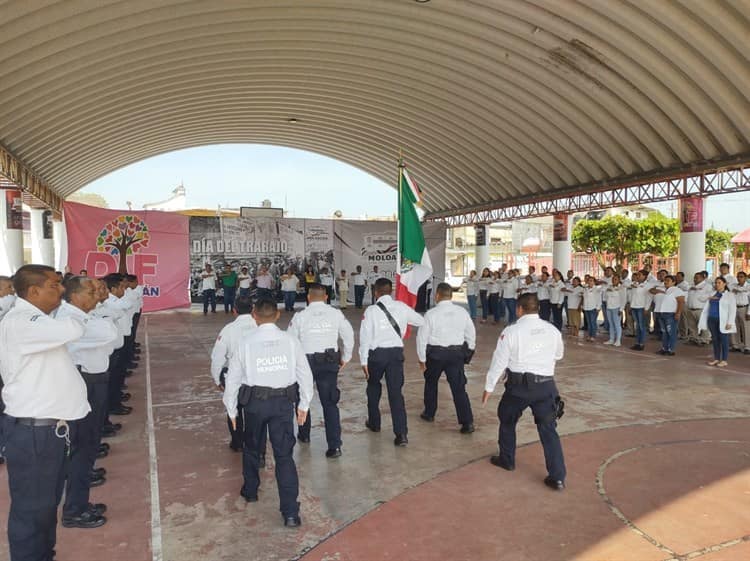 Conmemoraron el Día del Trabajo en Moloacán