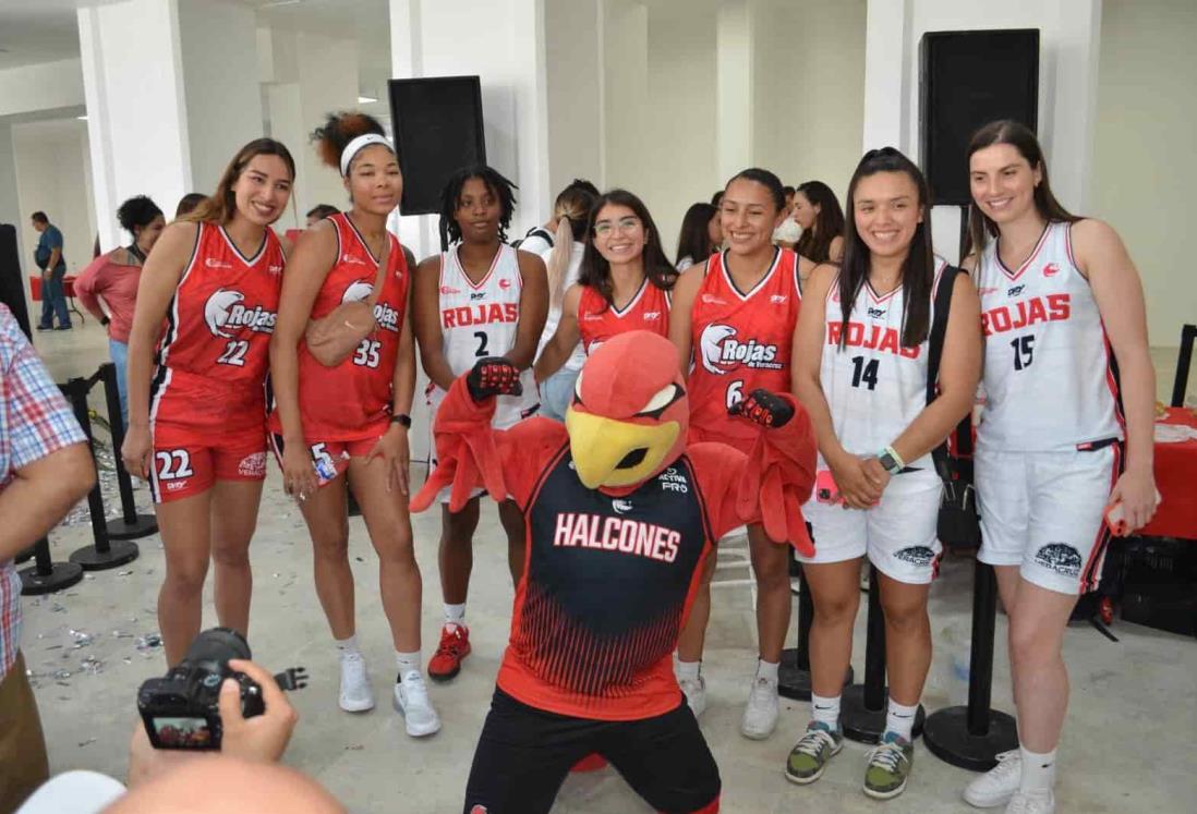 Presentan a las Rojas de Veracruz, nuevo equipo de baloncesto profesional