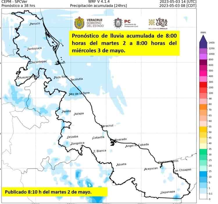 ¡Veracruz estará que arde!, pronostican altas temperaturas en todo el estado