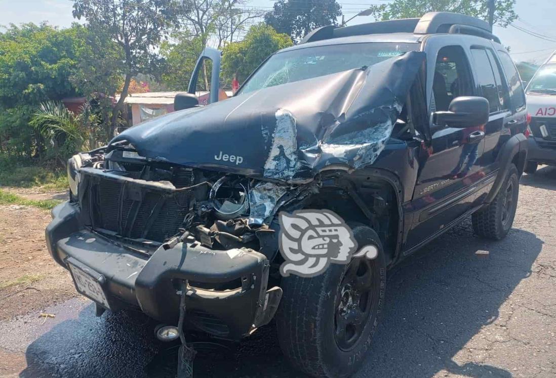 Accidente en la Córdoba-Veracruz deja 2 lesionados