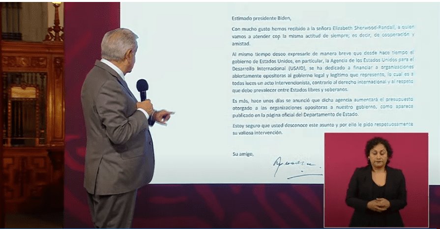 Biden responde carta de AMLO para agradecer trabajo conjunto