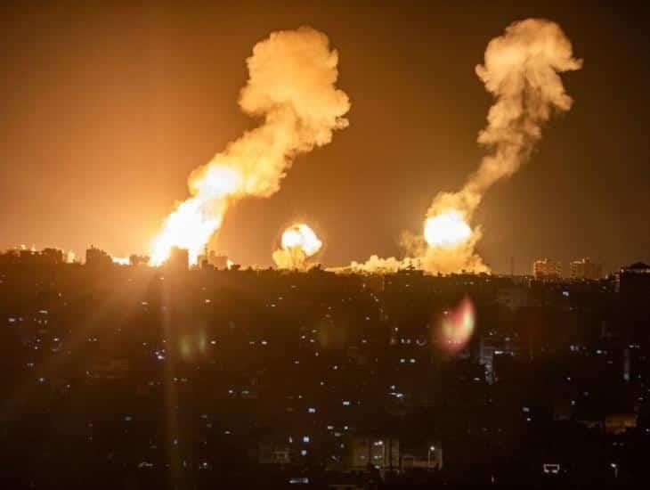 Israel respondió ataques palestinos con bombardeos en Gaza