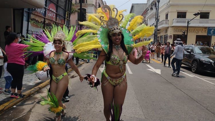 Pamela Aquino va por la corona del Carnaval de Veracruz 2023 con distintivo rosa (+Video)