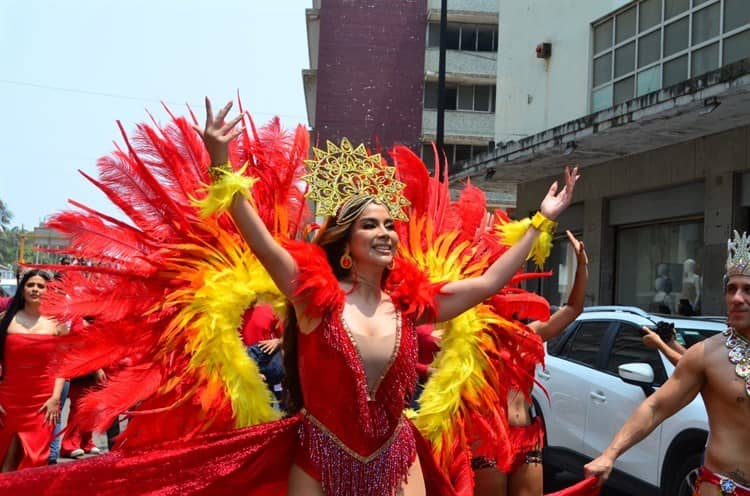 Cierra con broche de oro Itzel Cárdenas, candidata a Reinal del Carnaval