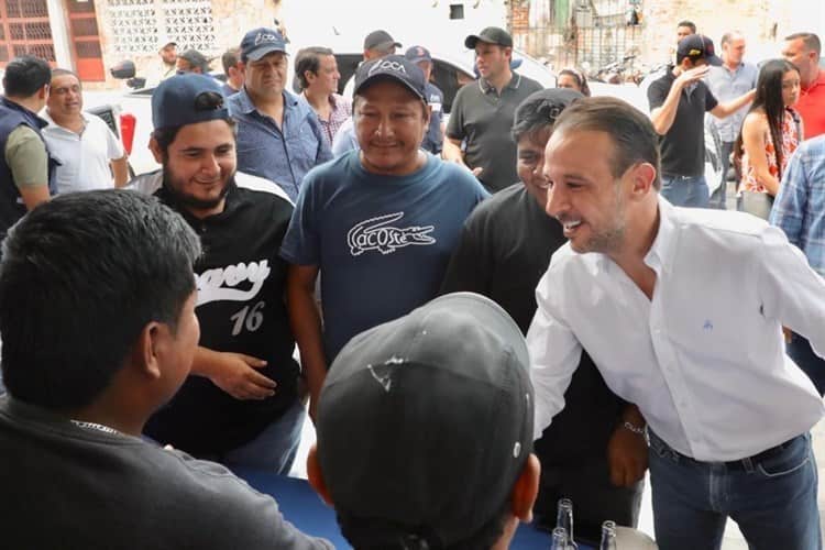Celebra Unánue el día de los trabajadores de la construcción en Boca del Río