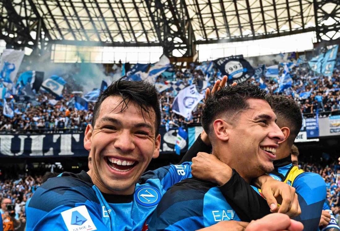 Hirving Lozano, primer mexicano campeón en Italia