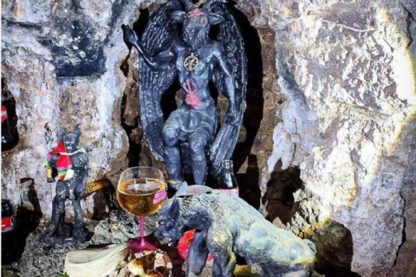 Durante detención de huachicoleros, encuentran en túnel altares a la Santa Muerte